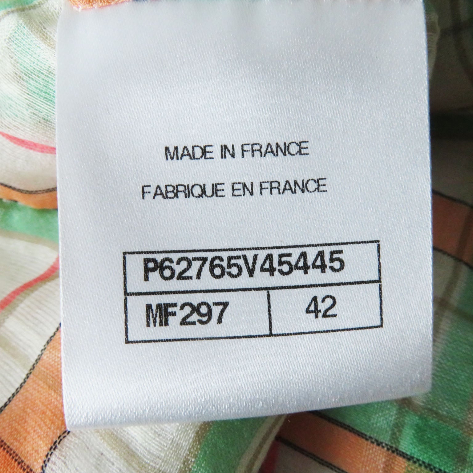 Top Quality Chanel Tweed Skirt P62765 Ecru 42