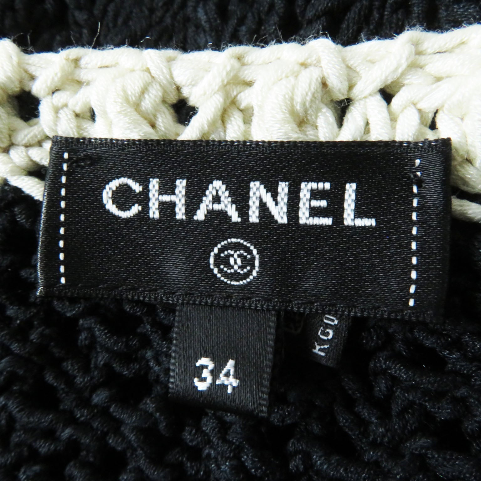 Top Quality Chanel Silk Cotton COCO Mark Button Dress