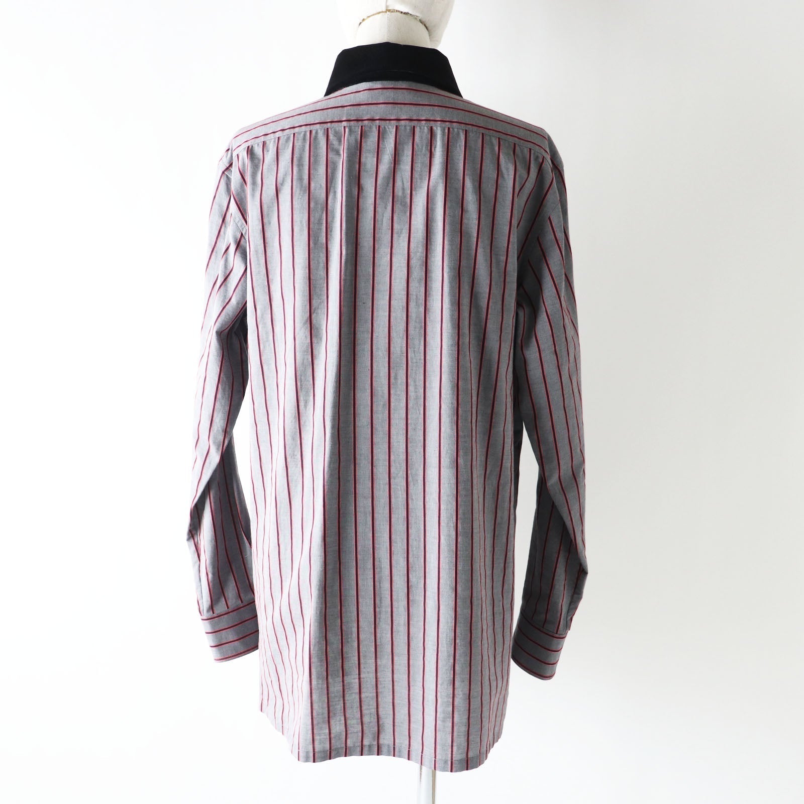 Top Quality Chanel Long Sleeve Shirt P73409 Gray/Pink/Black