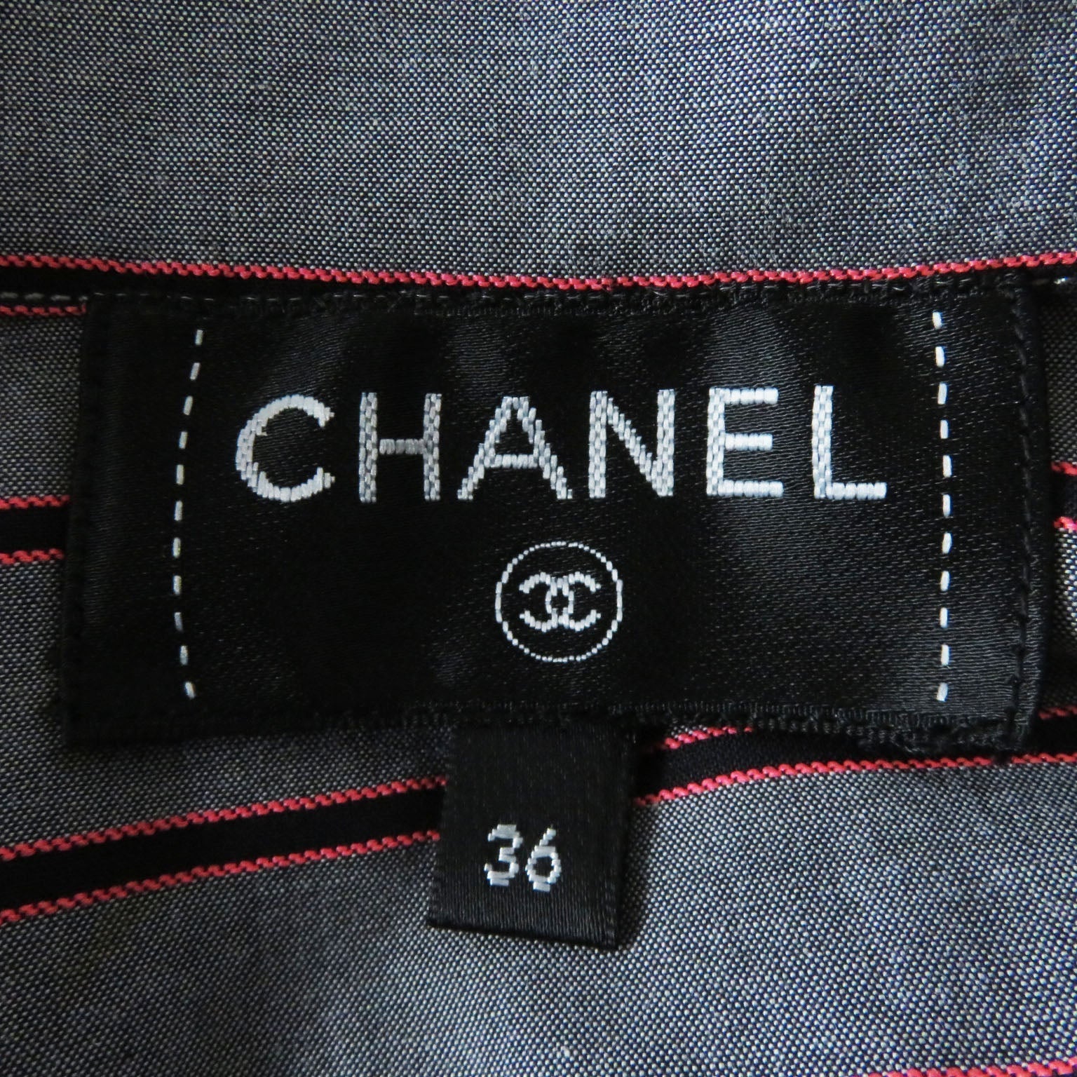 Top Quality Chanel Long Sleeve Shirt P73409 Gray/Pink/Black
