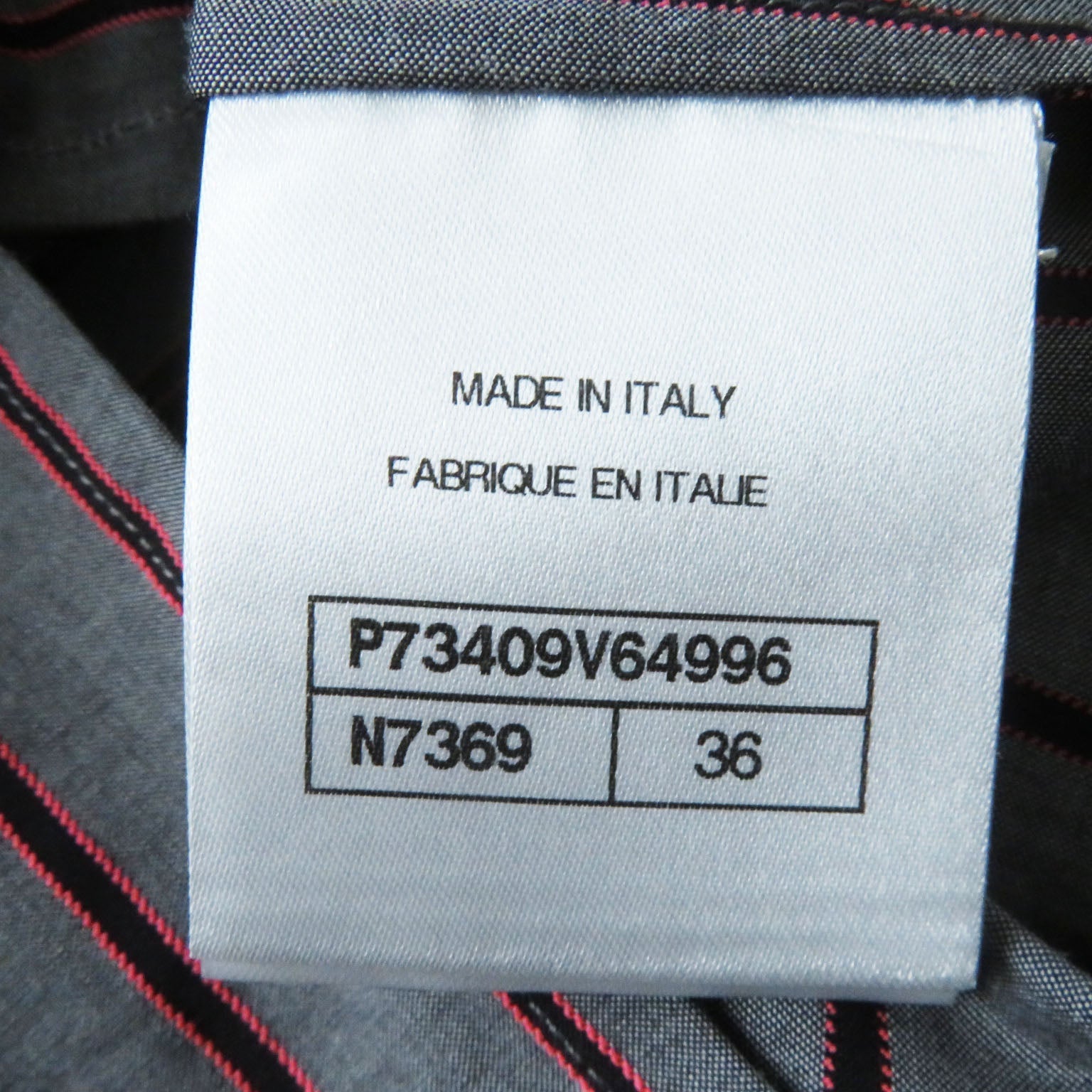 Top Quality Chanel Long Sleeve Shirt P73409 Gray/Pink/Black