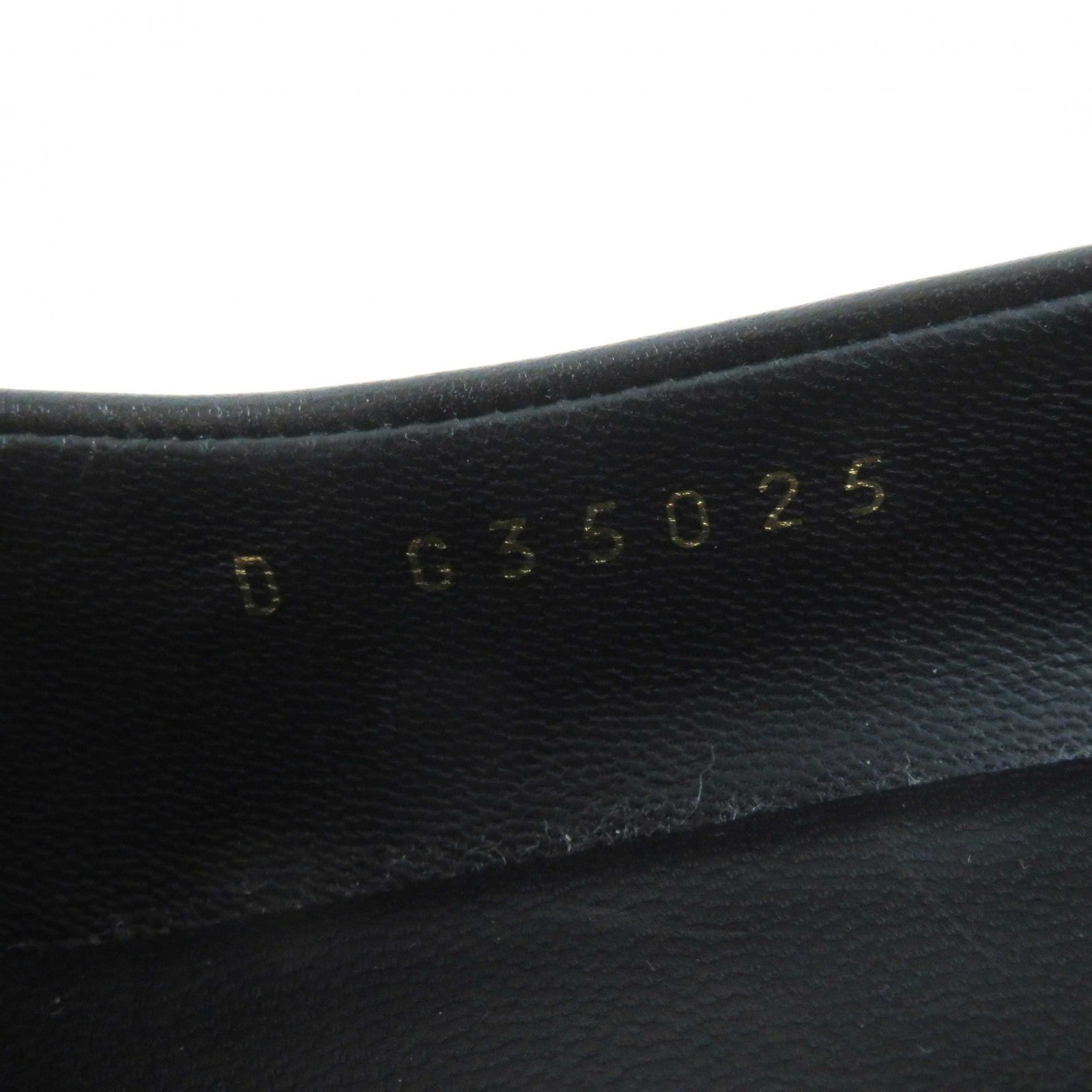 Top Quality Chanel Leather Pumps G35025 Black Gold 36
