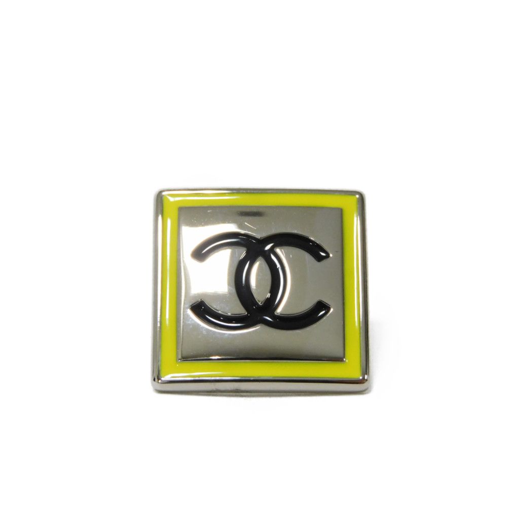 Top Quality Chanel Square Coco Mark Pin Brooch