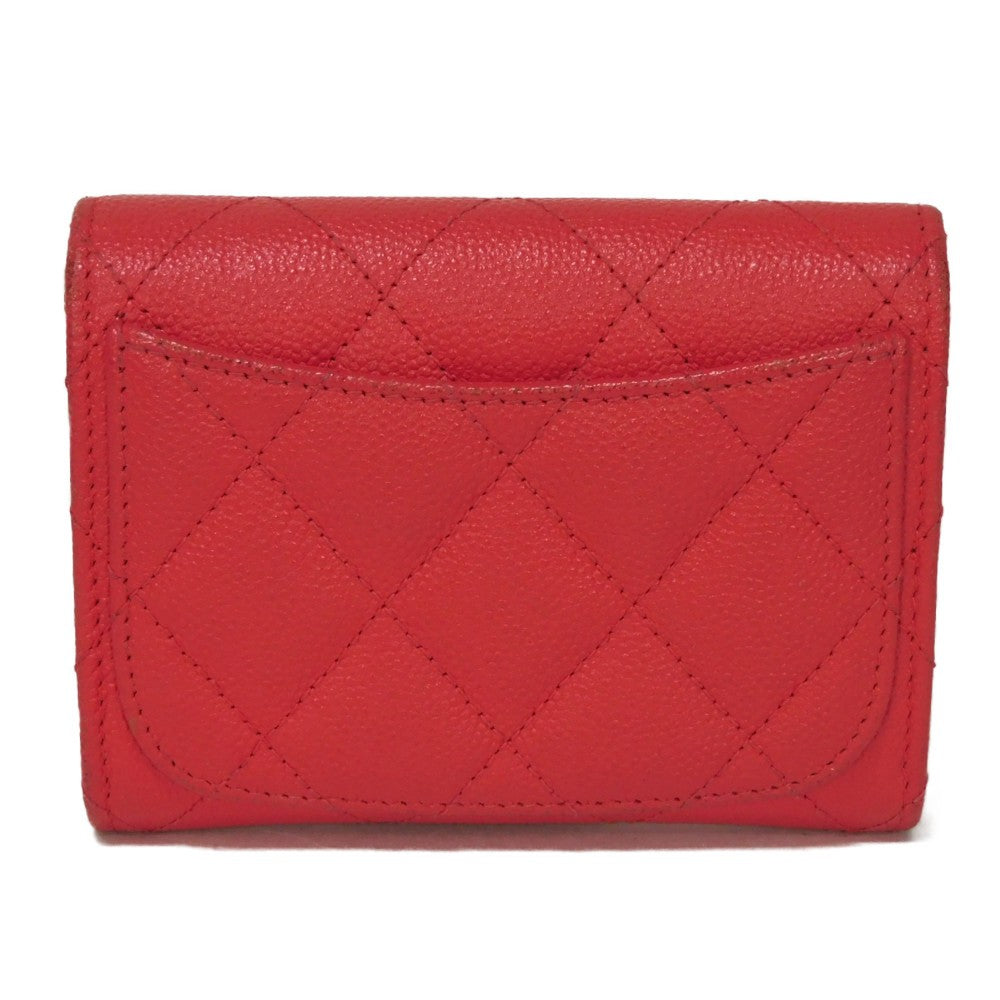 Top Quality Chanel Matelasse Compact Wallet A31504