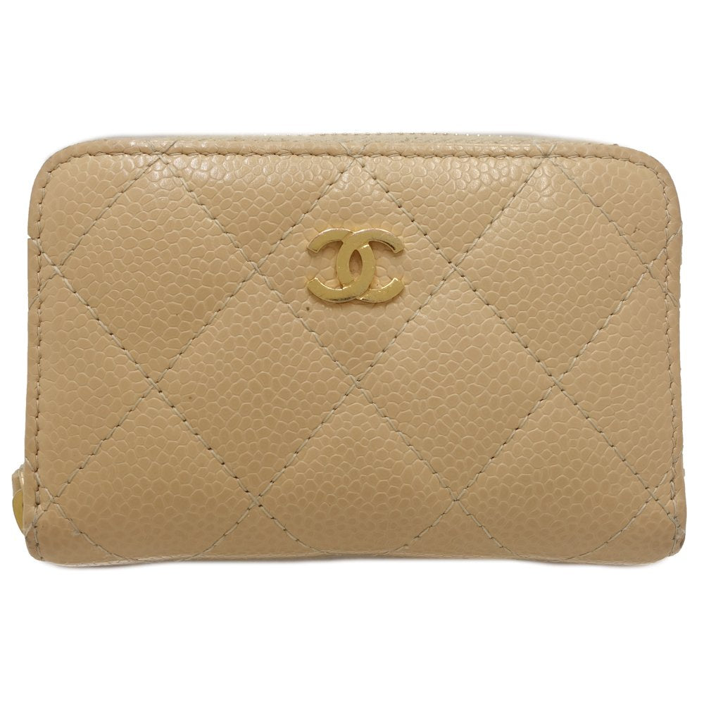 Top Quality Chanel Caviar Skin Matelasse Coin Purse AP0126