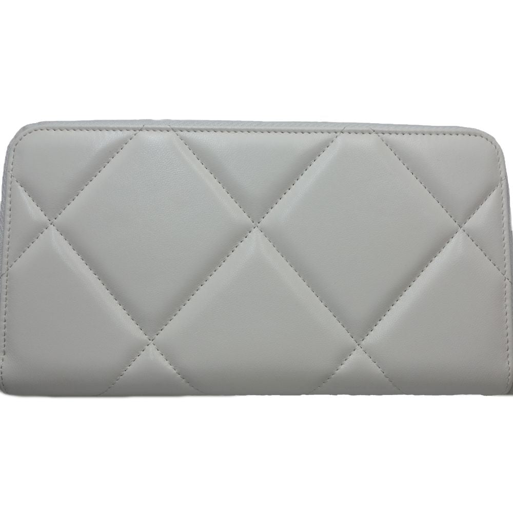 Top Quality Chanel Leather Matelasse CC Mark Long Wallet