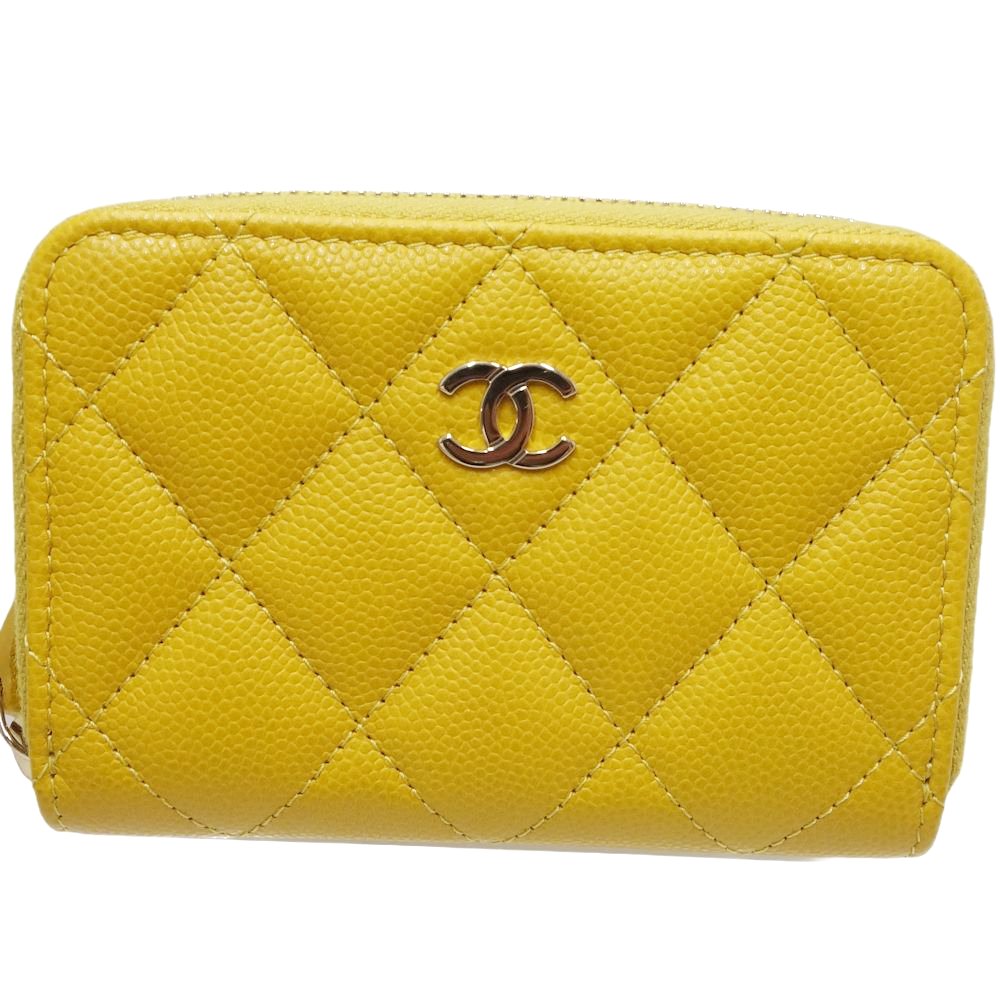 Top Quality Chanel Caviar Skin Classic Zip Coin Purse AP0216