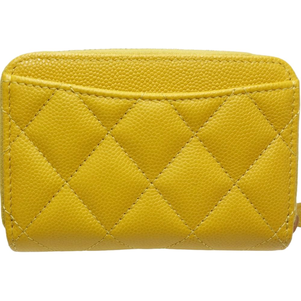 Top Quality Chanel Caviar Skin Classic Zip Coin Purse AP0216