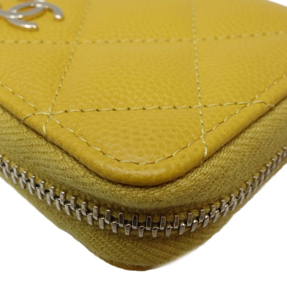 Top Quality Chanel Caviar Skin Classic Zip Coin Purse AP0216