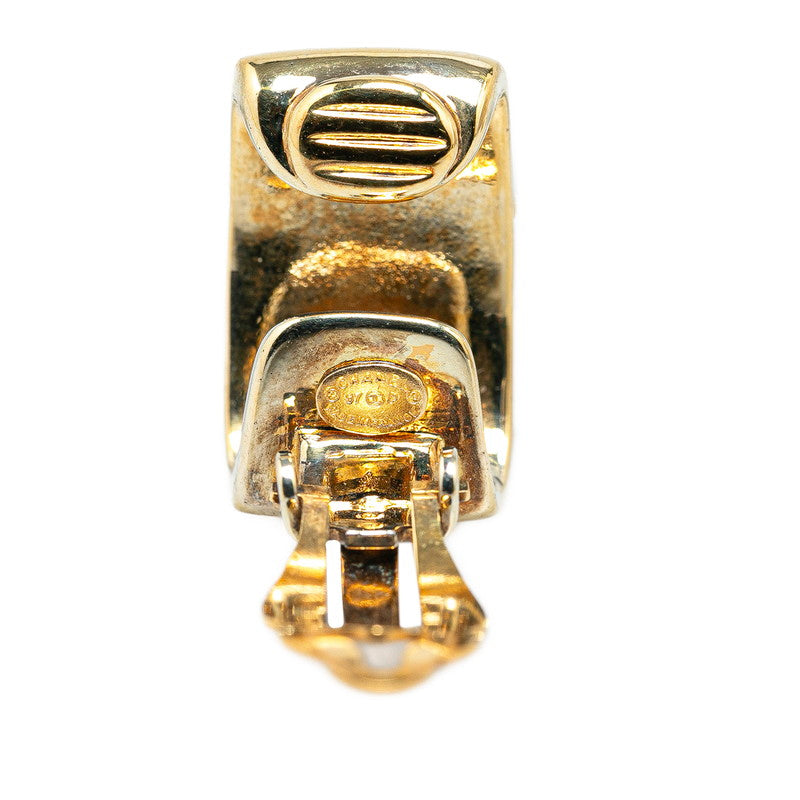 Top Quality Chanel Vintage Coco Mark Earrings Gold
