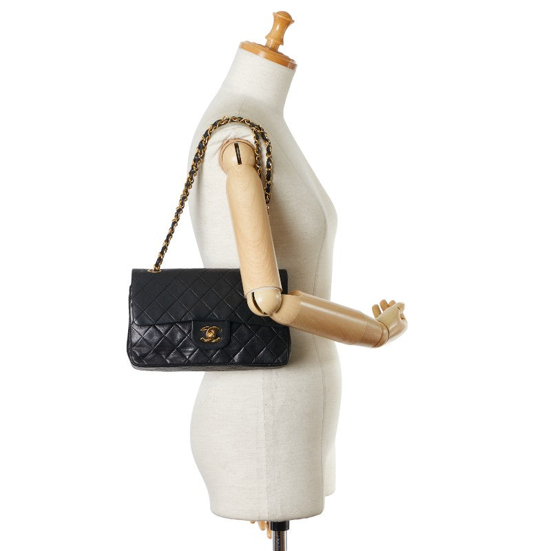 Top Quality Chanel Coco Mark Double Flap Leather Shoulder Bag