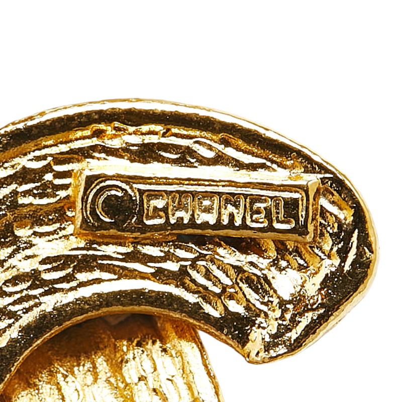 Top Quality Chanel Matelasse Coco Mark Necklace Gold