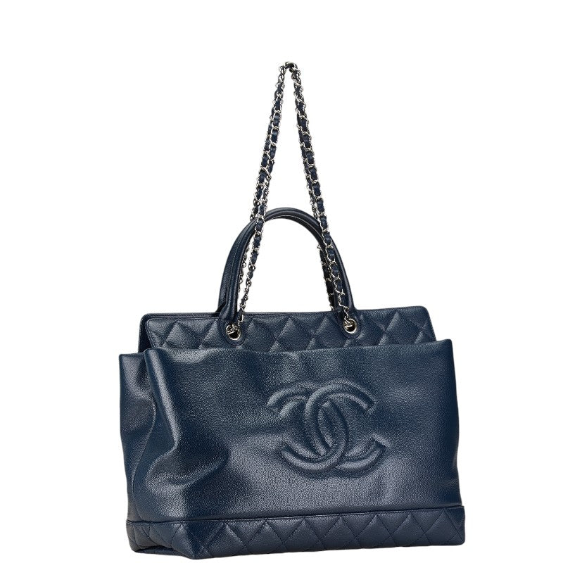 Top Quality Chanel Caviar Matelasse Coco Mark 2WAY Handbag