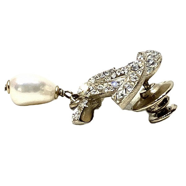 Top Quality Chanel Coco Mark Stone Pearl Brooch