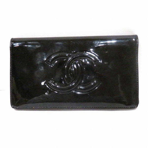 Top Quality Chanel Camellia Patent Makeup Palette Wallet