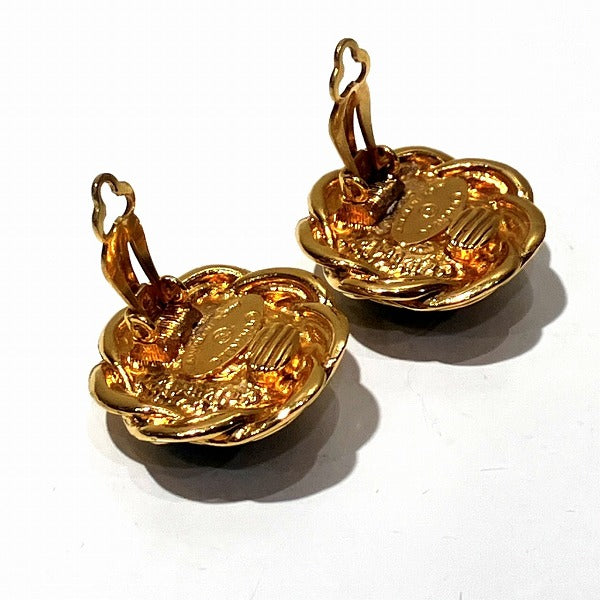 Top Quality Chanel Blue Stone Earrings Clip