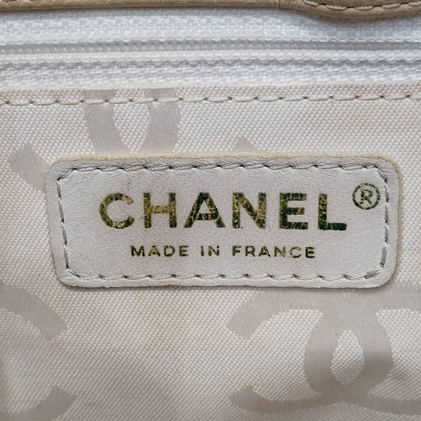 Top Quality Chanel Lambskin Tote Handbag Beige