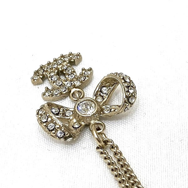 Top Quality Chanel Ribbon Coco Mark Necklace A42647