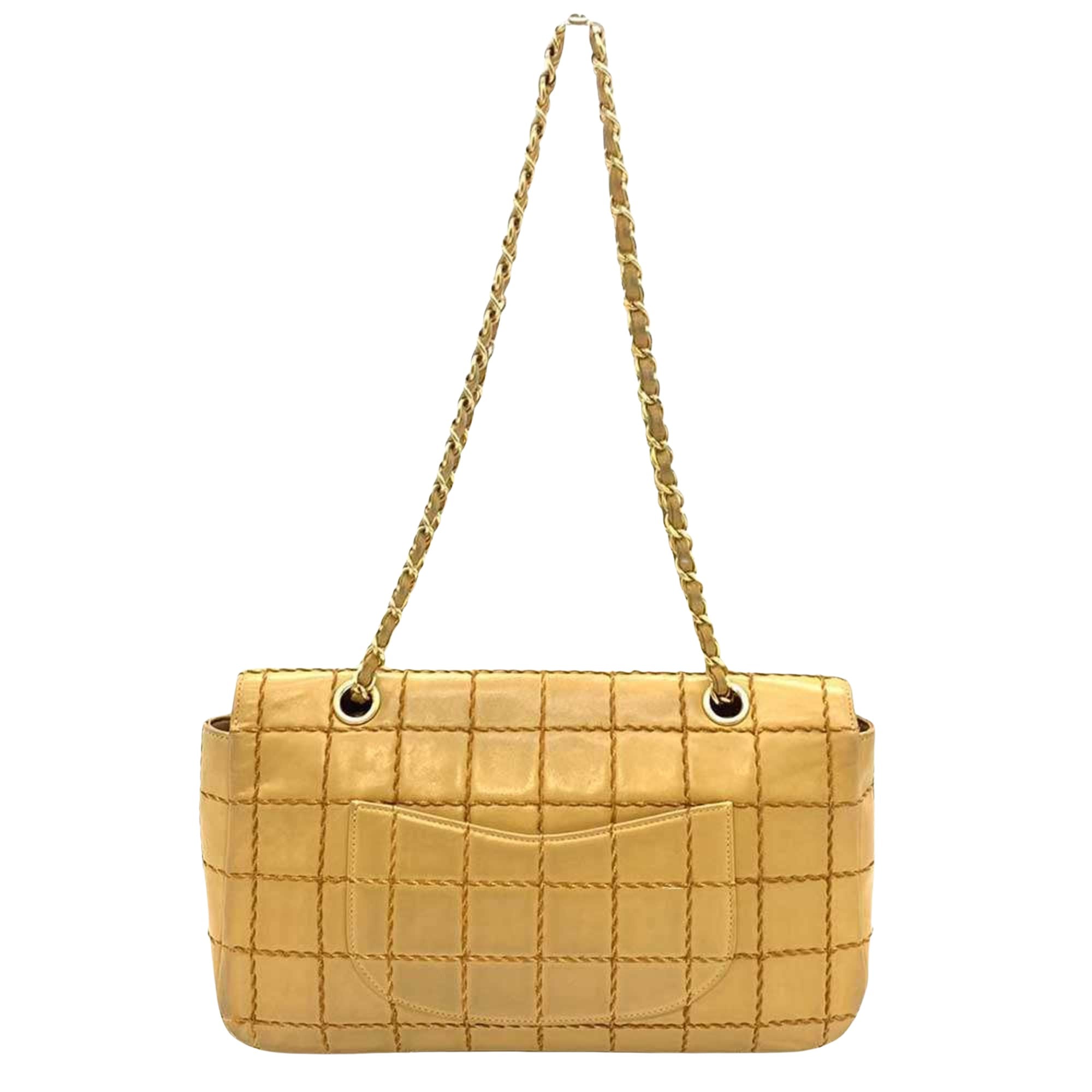 Top Quality Chanel Chocolate bar Shoulder Bag