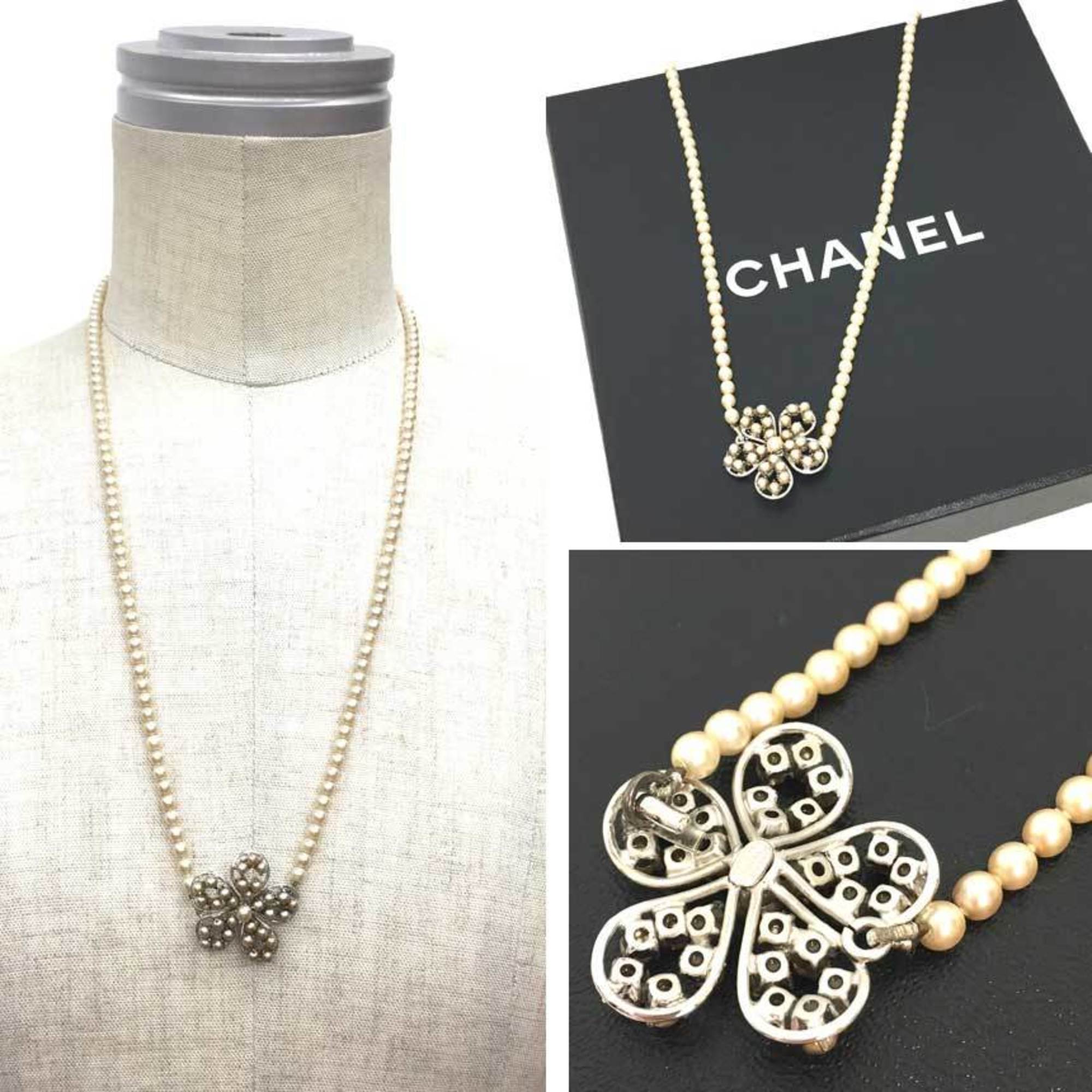 Top Quality Chanel Clover Necklace