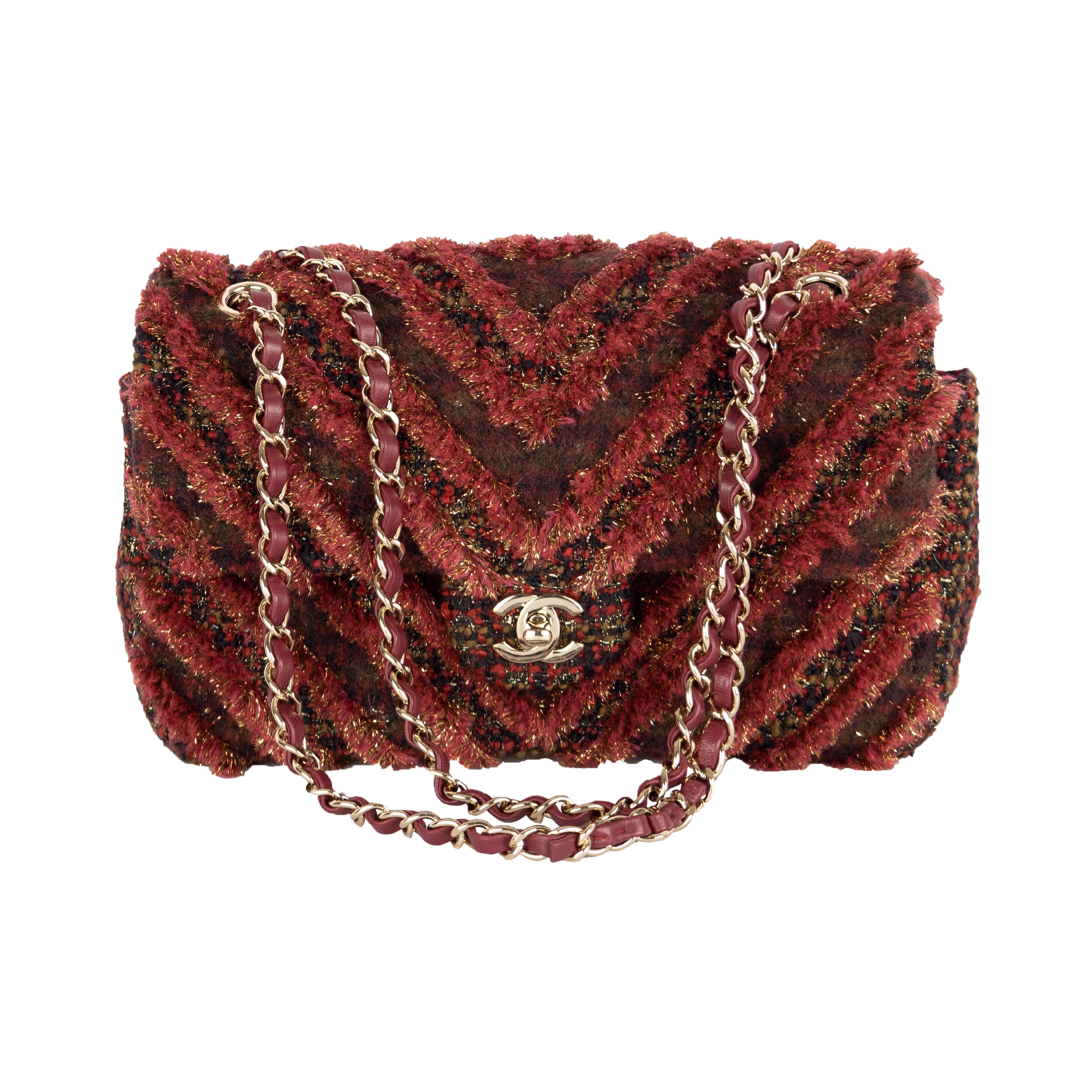 Top Quality Chanel Top Quality Chanel Red Tweed New Bag