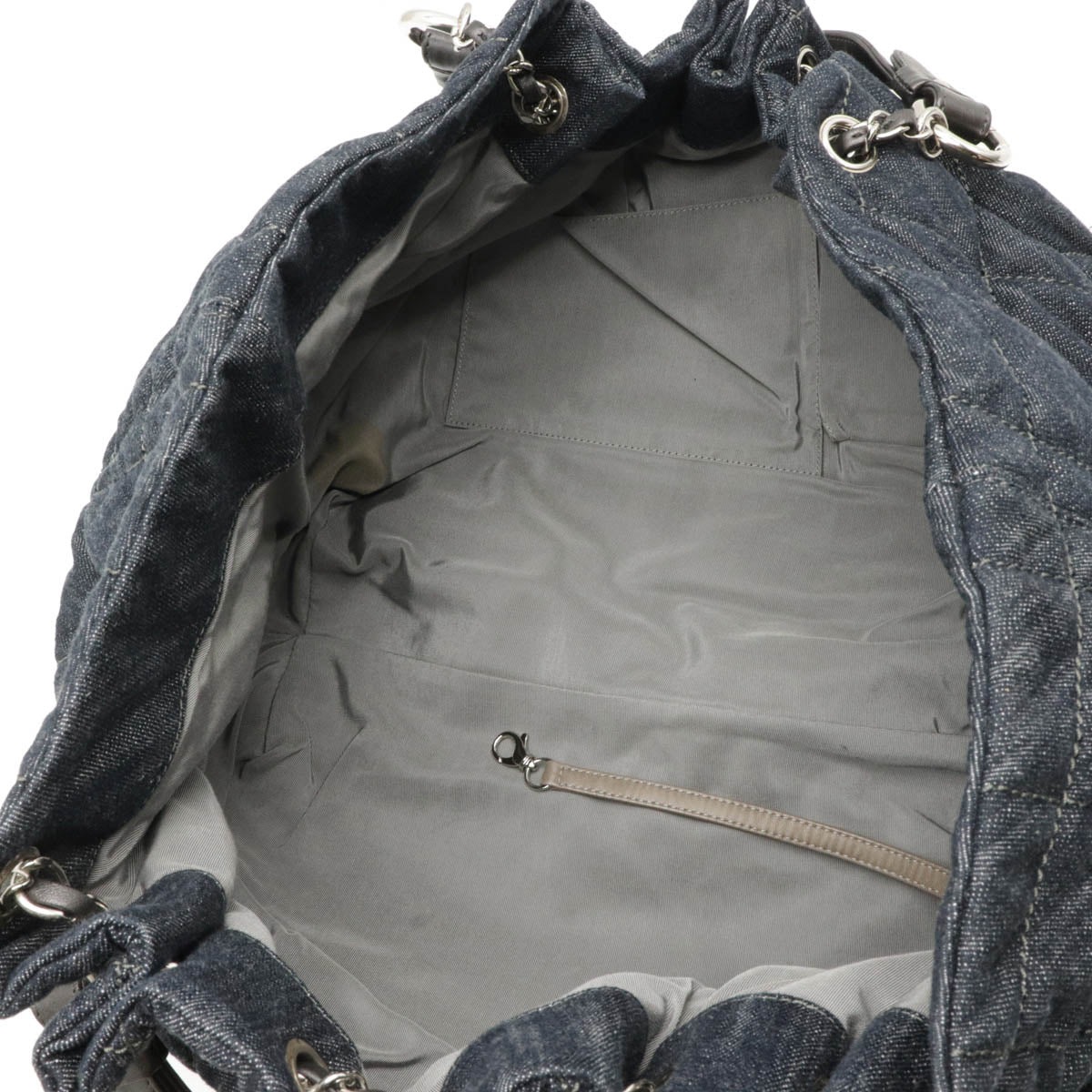 Top Quality Chanel Denim Leather Coco Cabas GM Tote