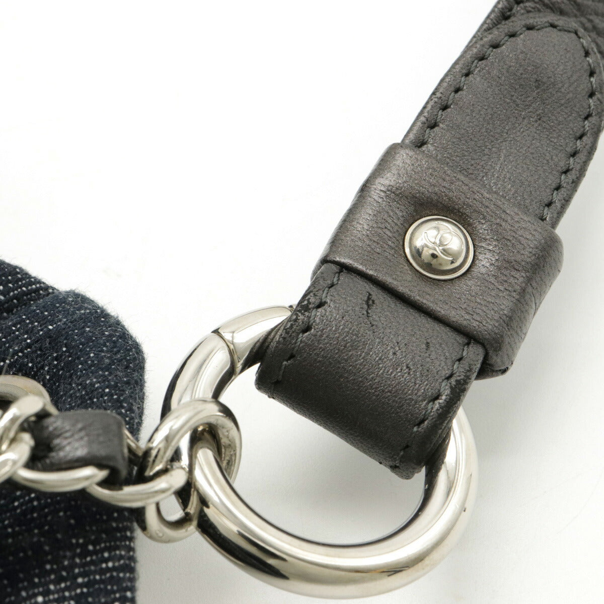 Top Quality Chanel Denim Leather Coco Cabas GM Tote
