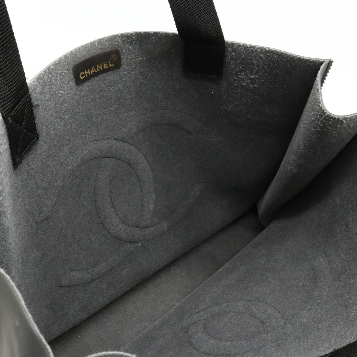 Top Quality Chanel Coco Mark Rubber Tote Bag