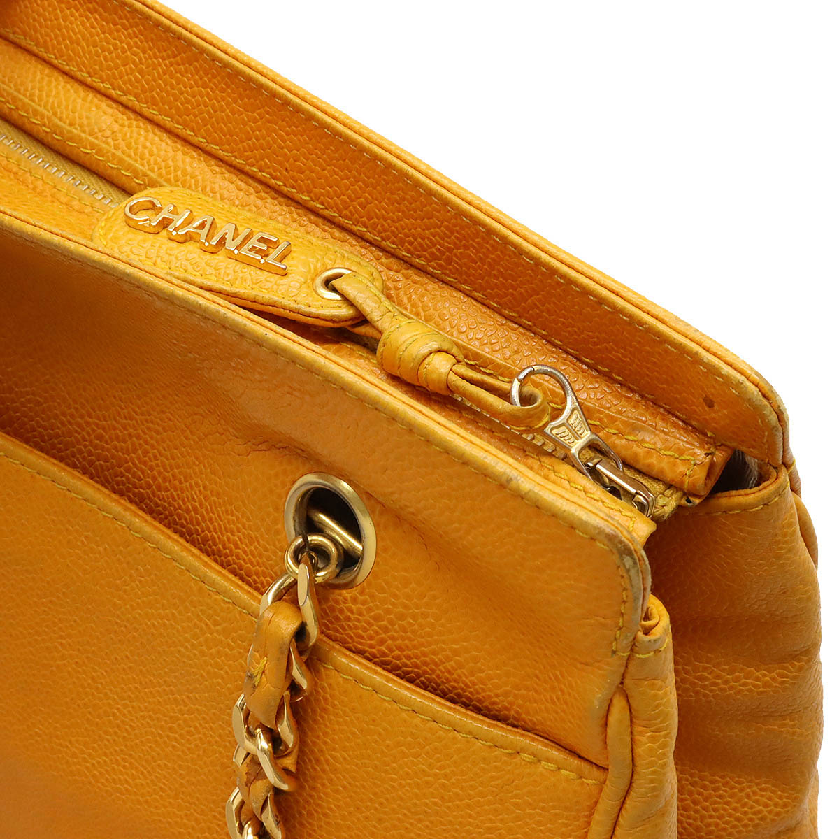 Top Quality Chanel Caviar Triple Coco Chain Shoulder Bag