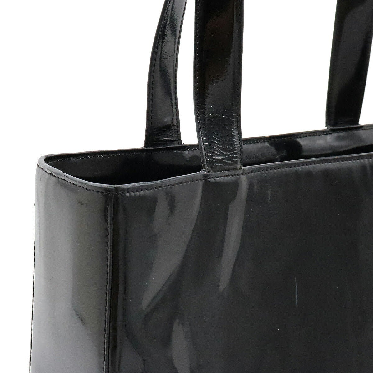 Top Quality Chanel Coco Mark Logo Patent Tote Bag