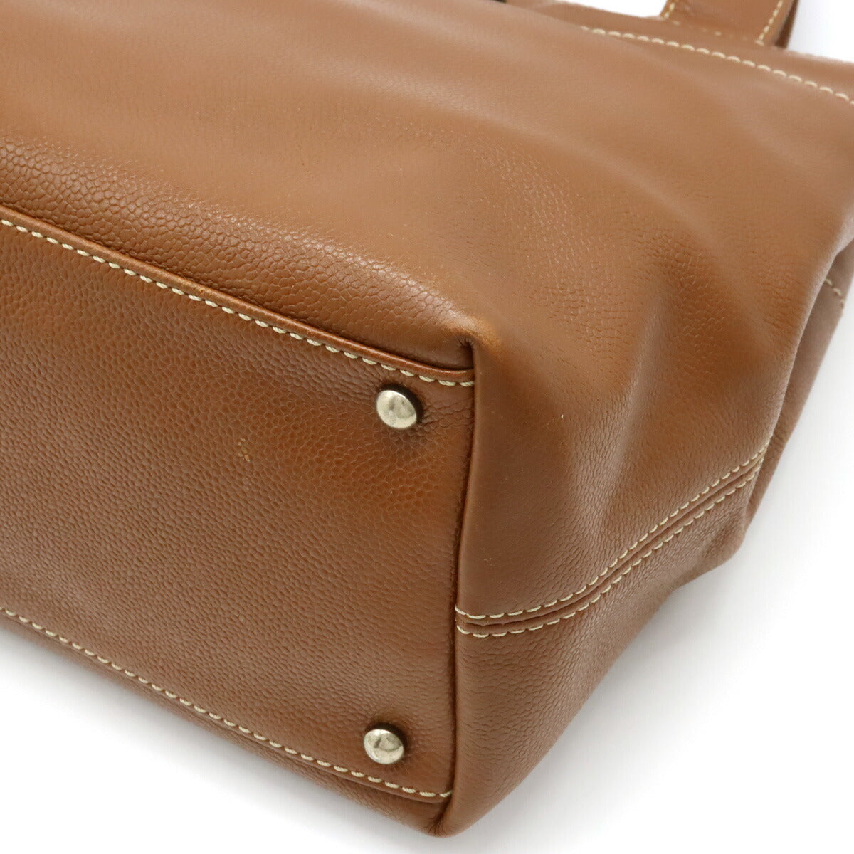 Top Quality Chanel Caviar Skin Tote Bag Brown