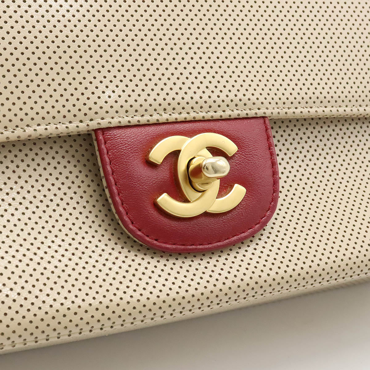 Top Quality Chanel Leather Coco Mark Shoulder Bag