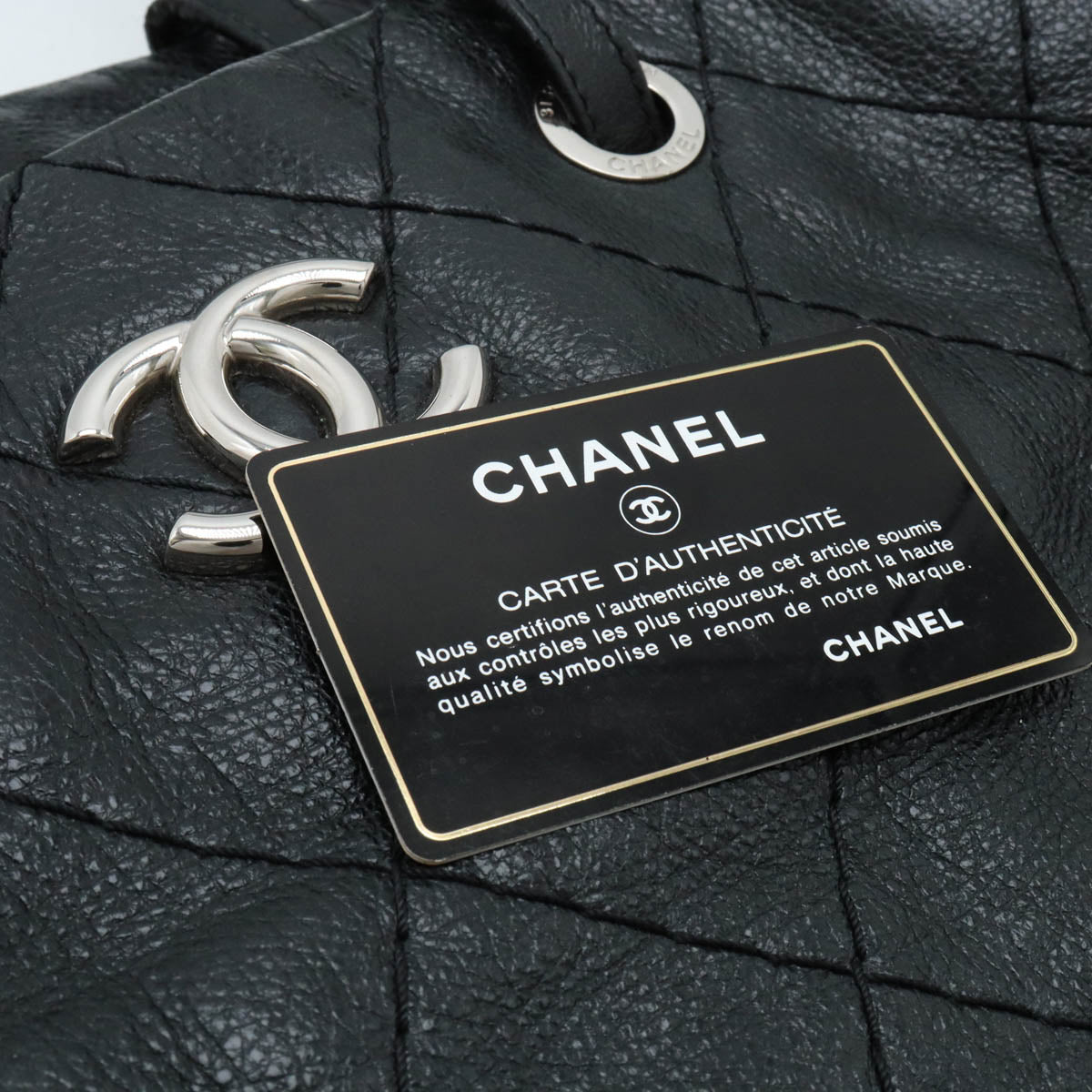 Top Quality Chanel On the Road Leather Tote Bag