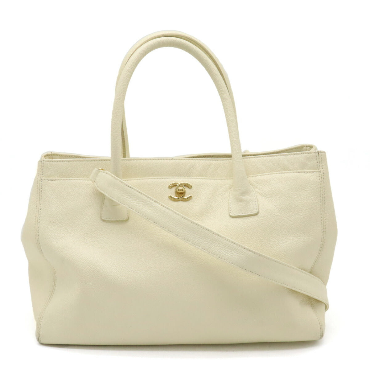 Top Quality Chanel Executive Line Tote Bag Ivory
