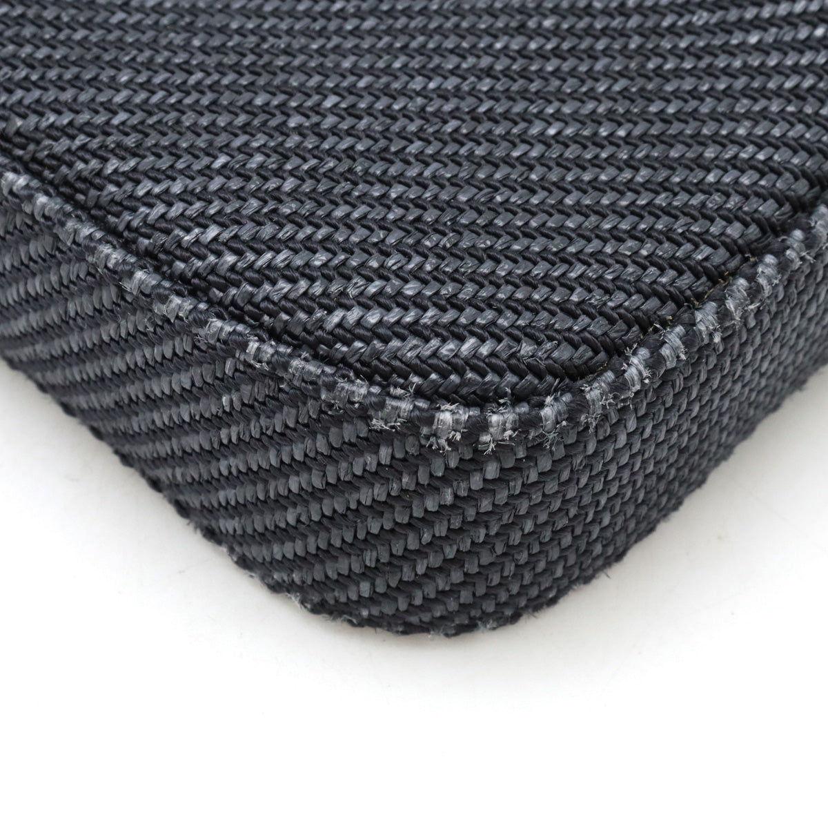 Top Quality Chanel Canvas Leather Chain Wallet Navy