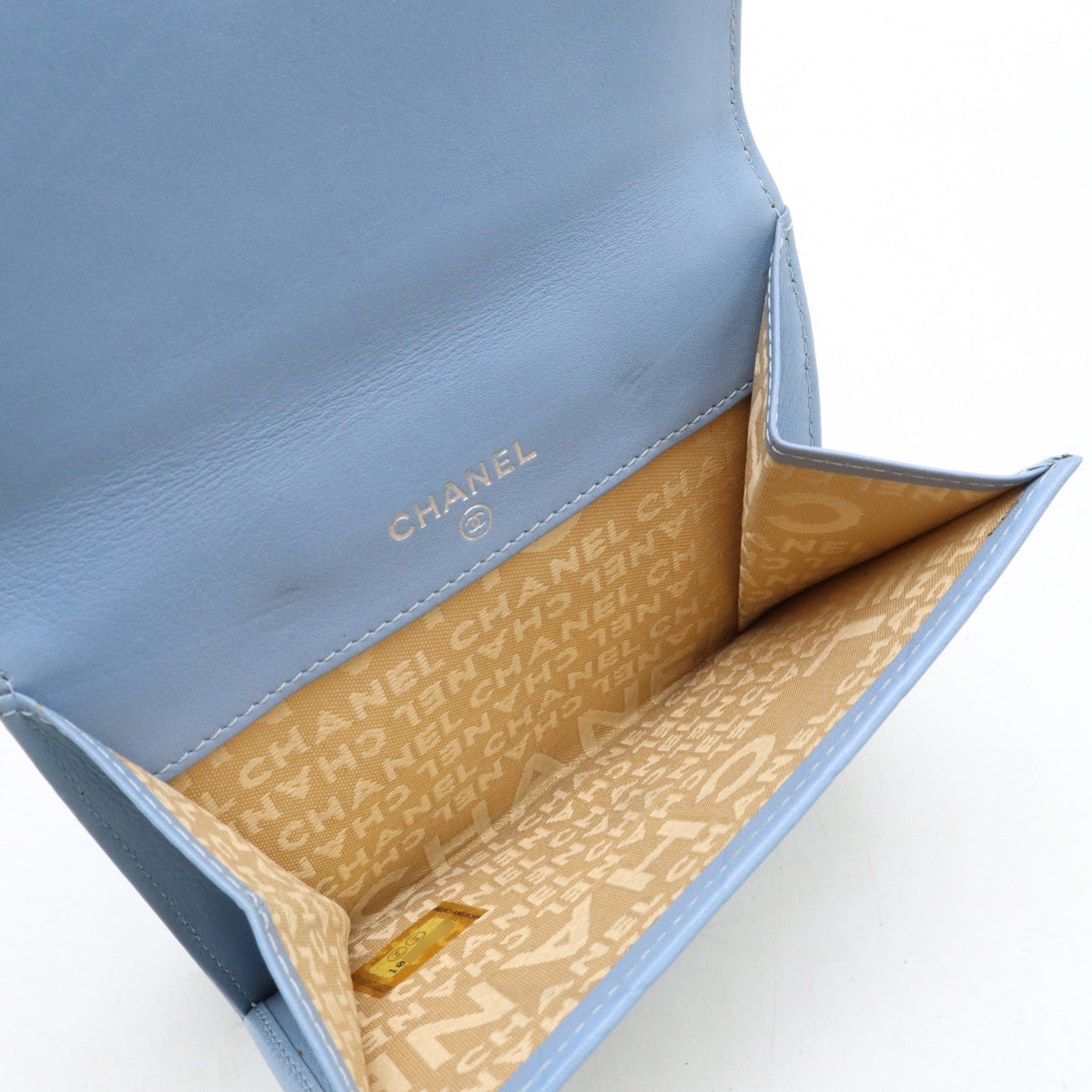 Top Quality Chanel Matelasse Leather Bifold Wallet