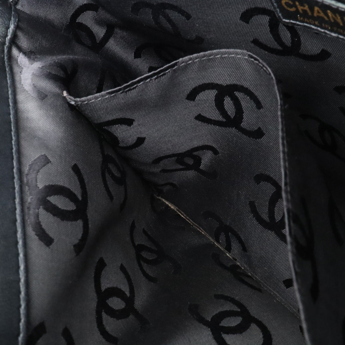 Top Quality Chanel Wild Stitch Leather Tote Bag Black