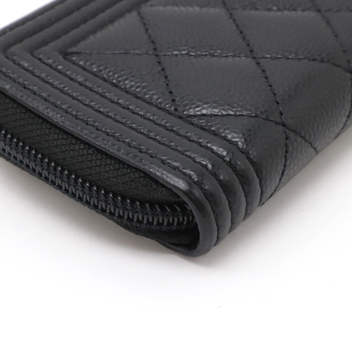 Top Quality Chanel BOY Top Quality Chanel Caviar Leather Coin Case A80602