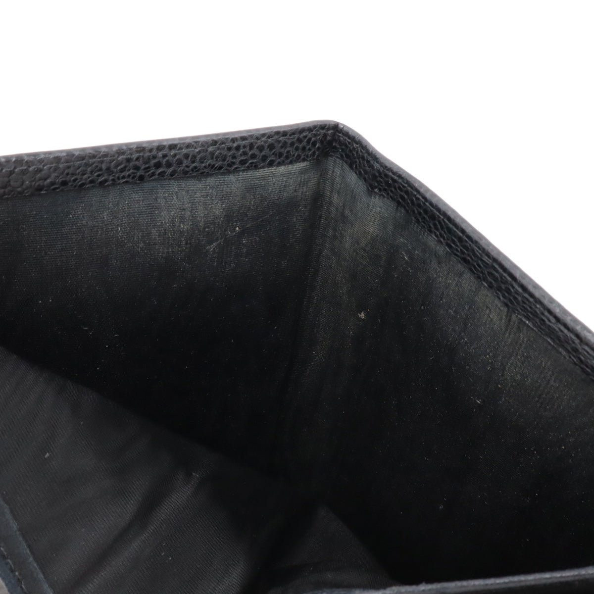 Top Quality Chanel Caviar Skin Coco Mark Long Wallet A13498