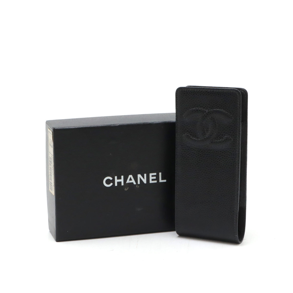 Top Quality Chanel Caviar Skin Multi Case Black