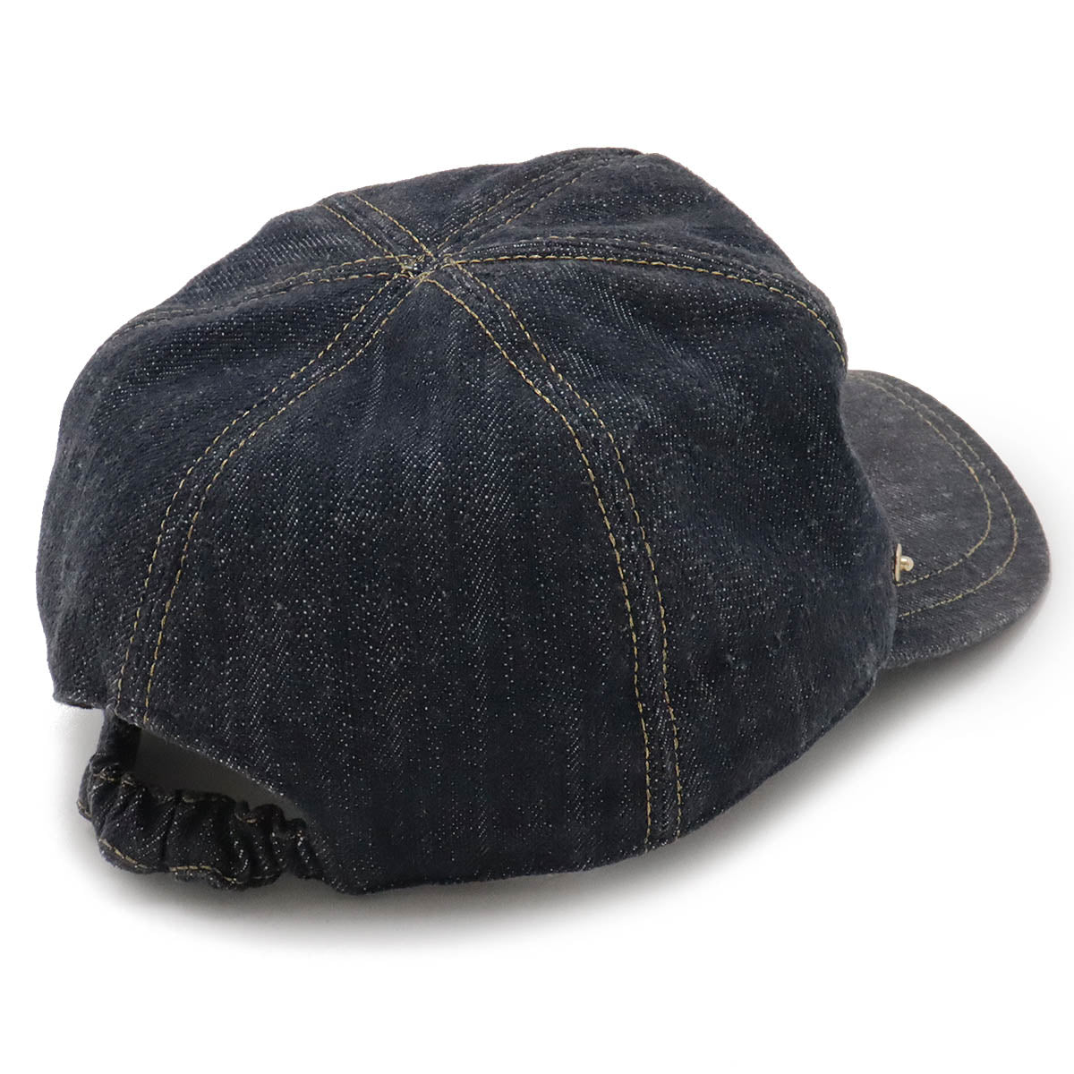 Top Quality Chanel Denim Cap with Coco Mark. Blue