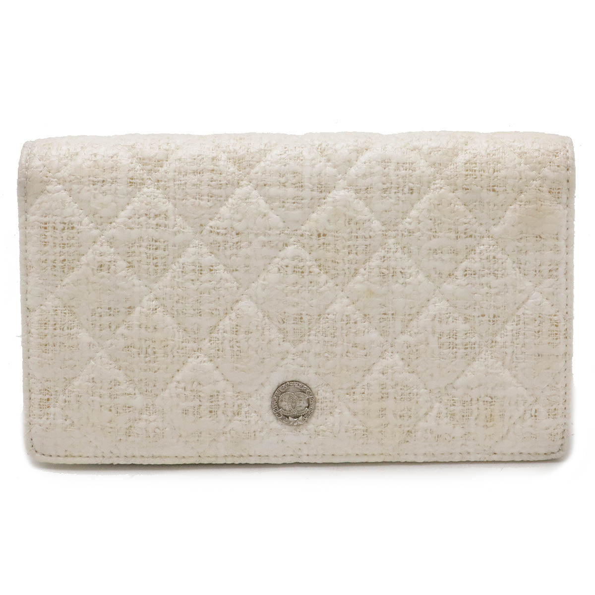 Top Quality Chanel Matelasse New Coco Button Bifold Wallet