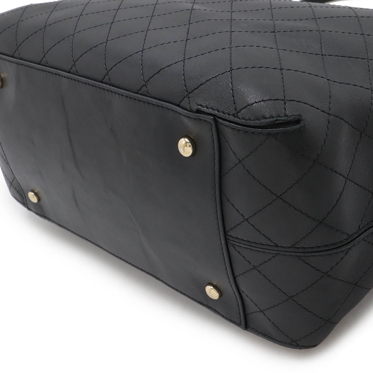 Top Quality Chanel Matelasse Coco Mark Leather Tote Bag