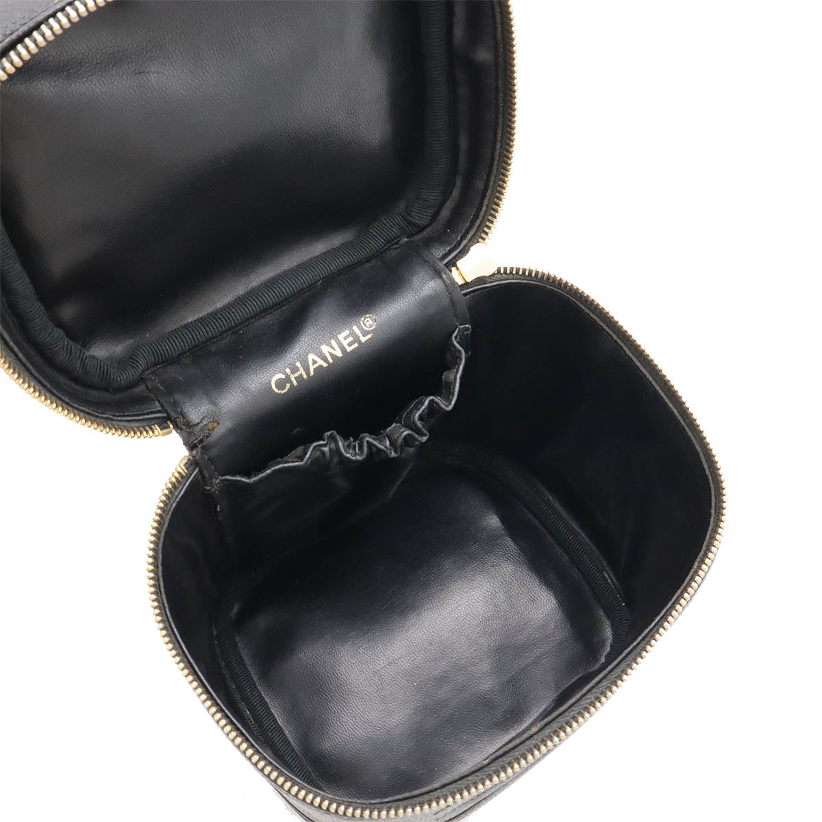 Top Quality Chanel Caviar Vanity Bag Handbag Black