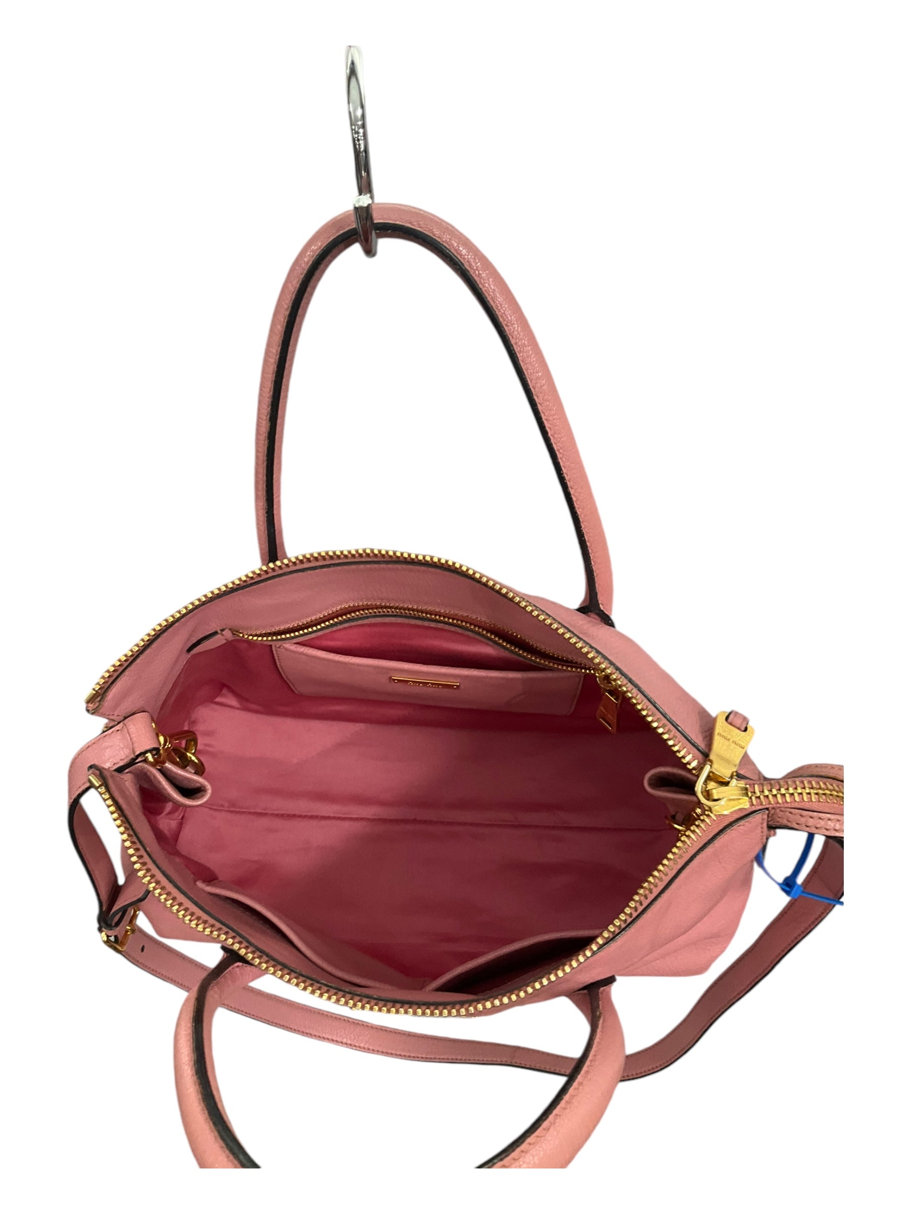 Handbag Luxury Designer By Miu Miu. Size: Medium