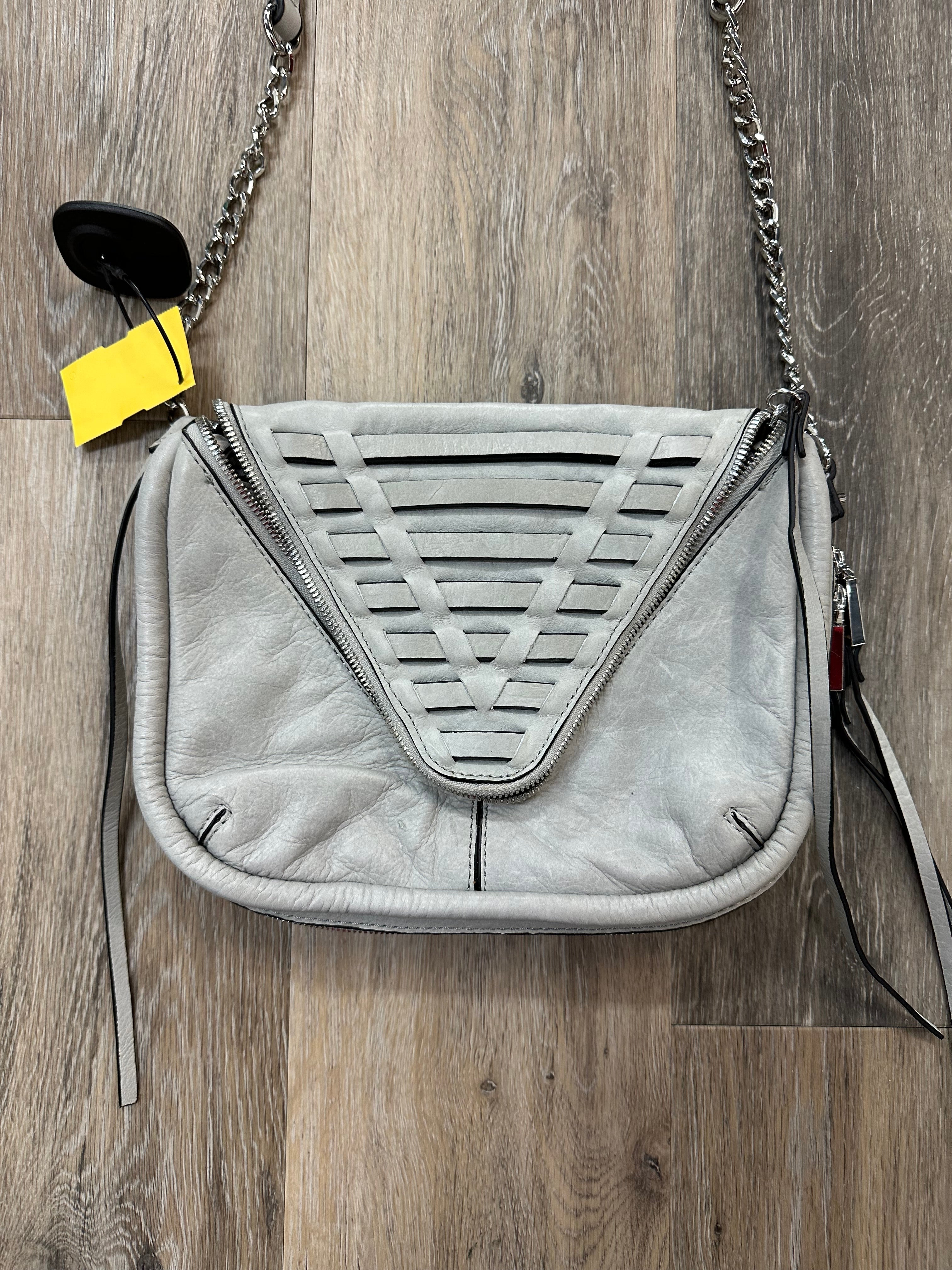 Crossbody Leather By She + Lo. Size: Medium