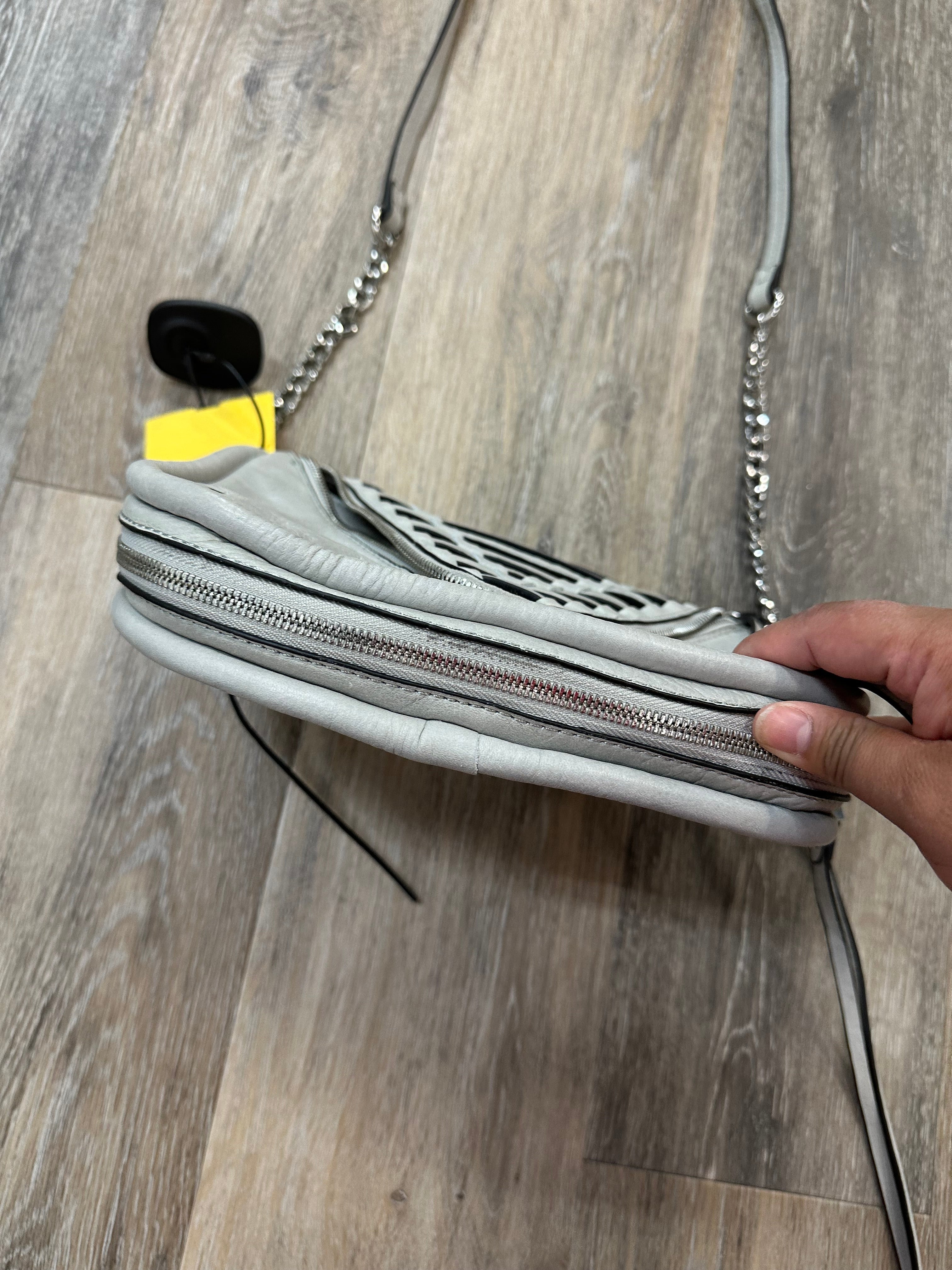 Crossbody Leather By She + Lo. Size: Medium