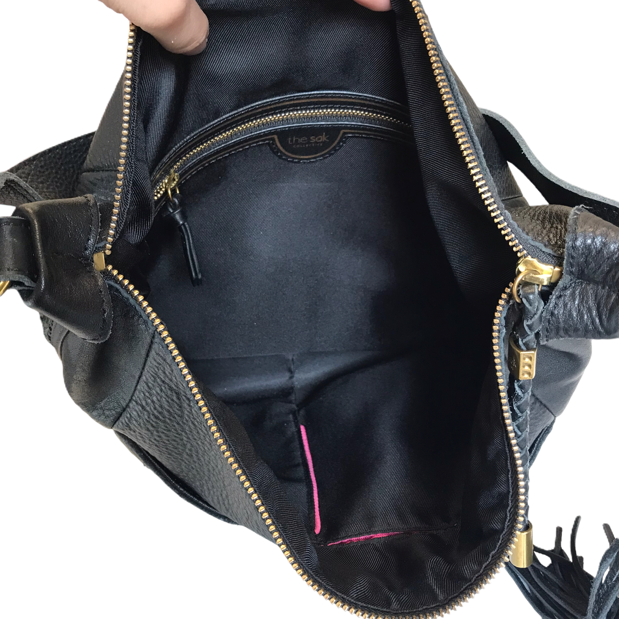 Handbag Pleather By The Sak. Size: Medium