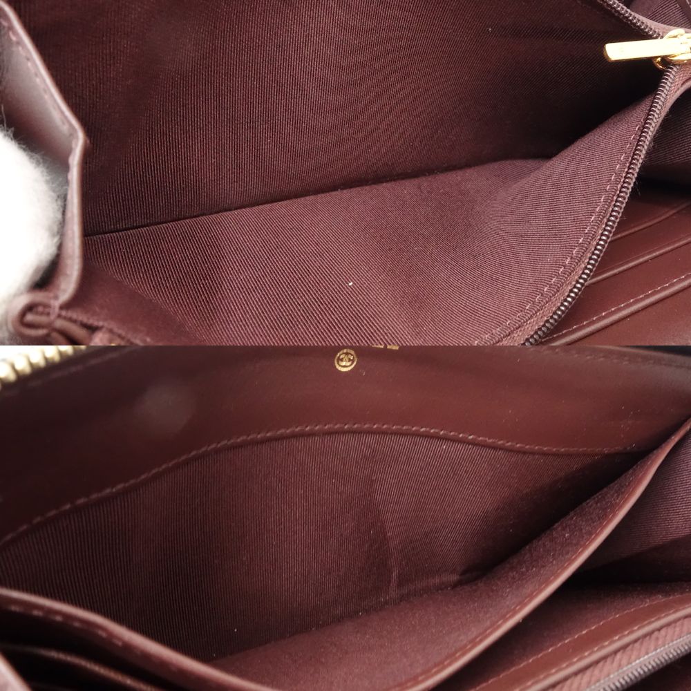 Top Quality Chanel Caviar Skin Classic Long Wallet AP0242