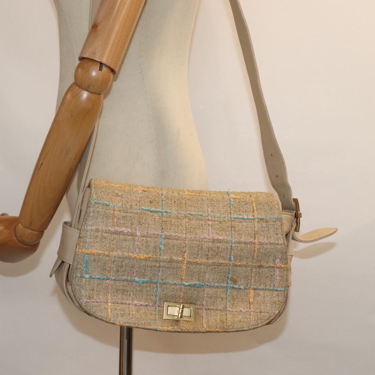 Top Quality Chanel Chocolate bar Shoulder Bag